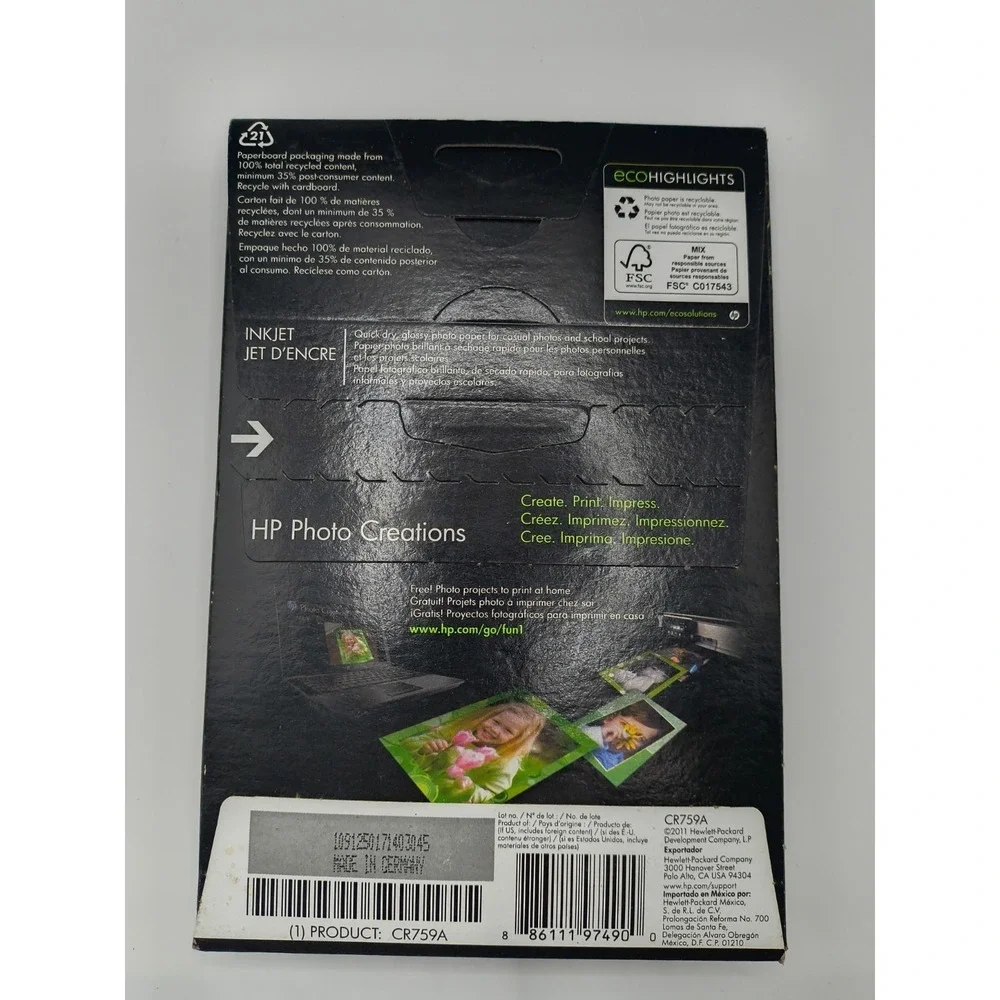HP everyday glossy